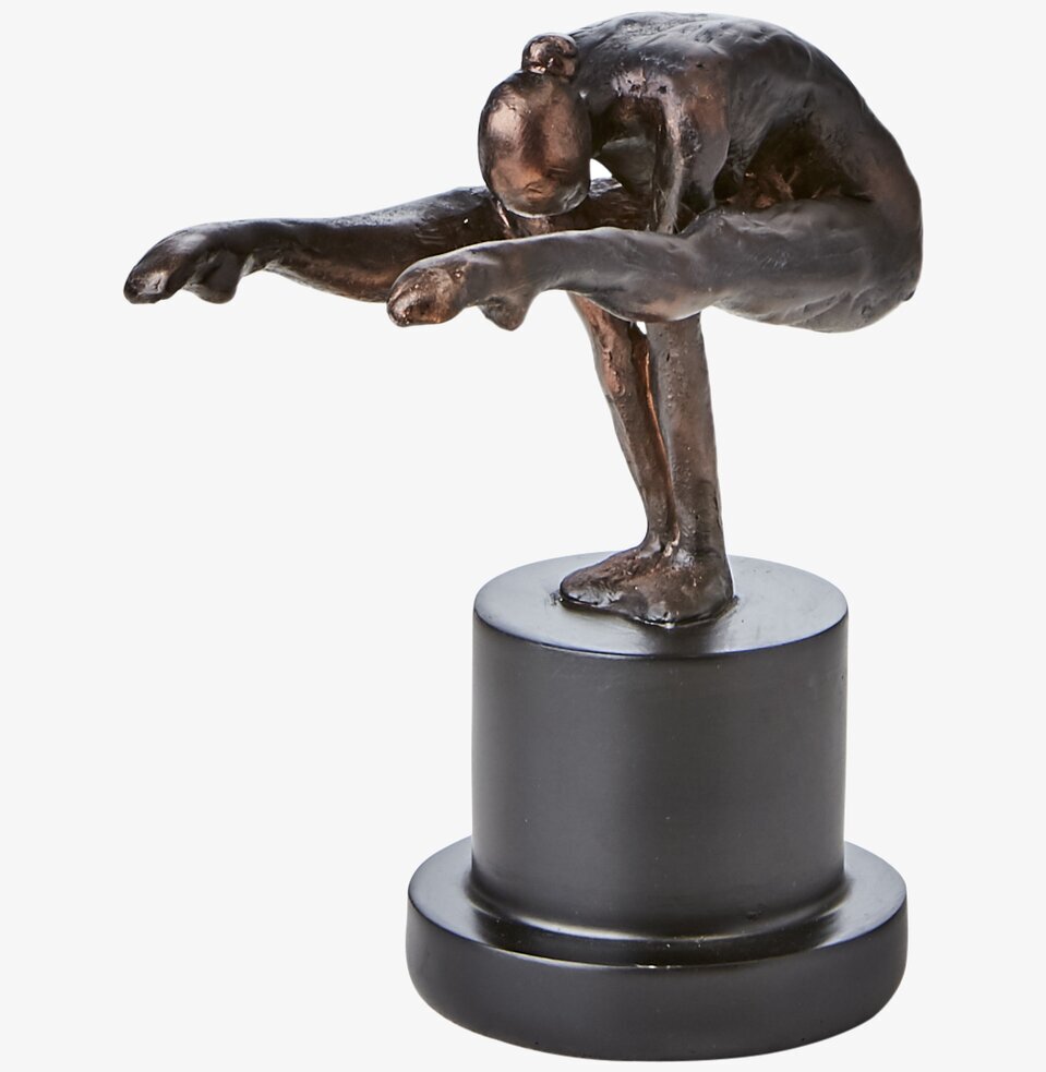 Staty Pose Brons/Svart från Affari föreställande en dansare