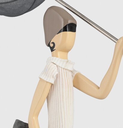 Bordslampa Vrisihida från Skitso med unik figurdesign