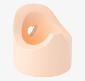 Potta Maileg Rosa från Maileg i trä, pastellrosa färg