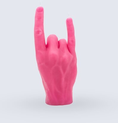 Candle Hand - You Rock från Candlehand i intensiv rosa nyans