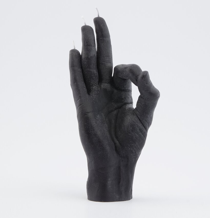 Candle Hand - OK från Candlehand, ett mörkt handformat ljus