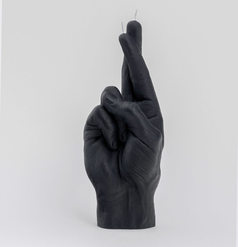 Candle Hand - Crossed Finger från Candlehand i mörk färg