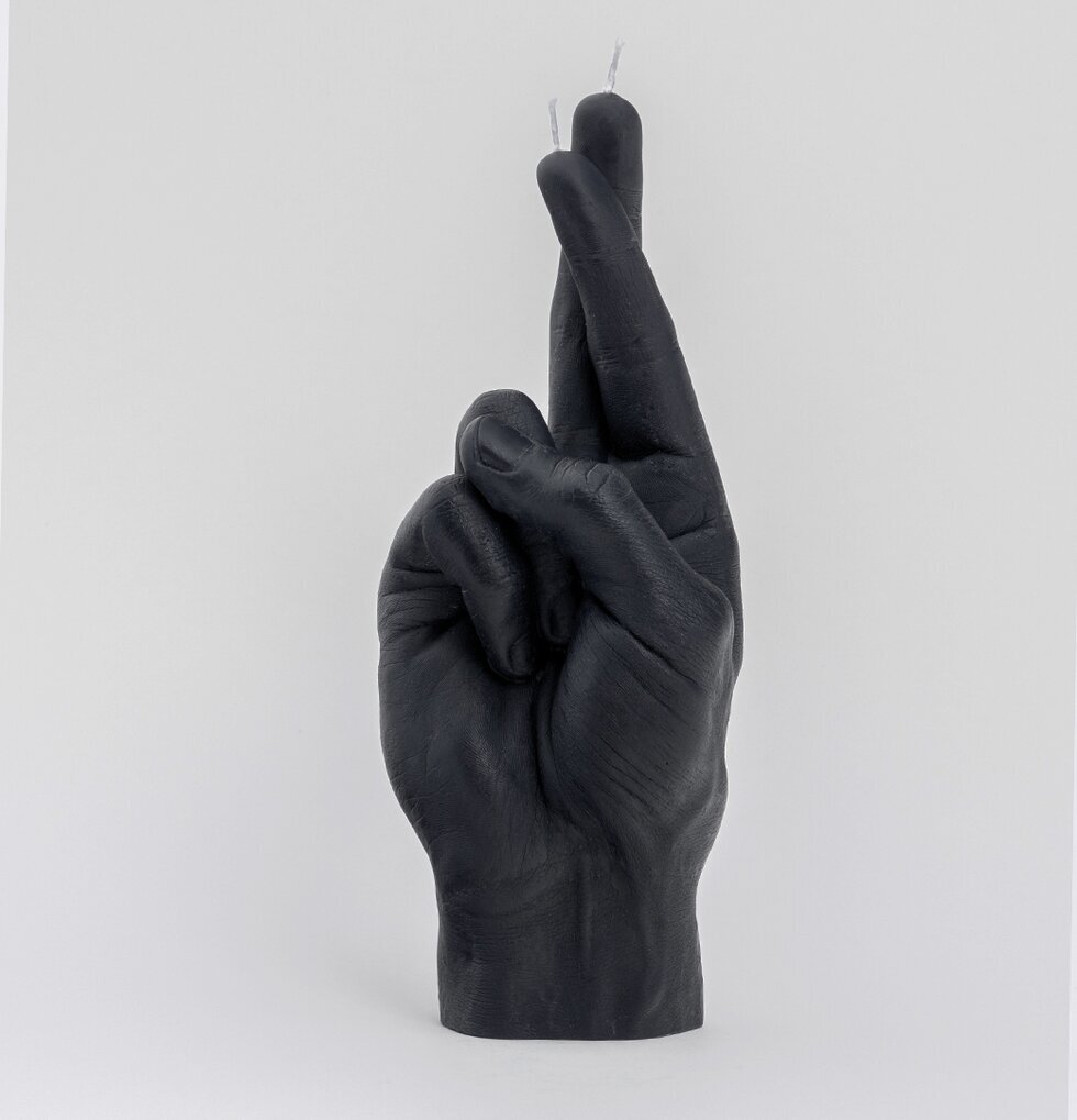 Candle Hand - Crossed Finger från Candlehand i mörk färg