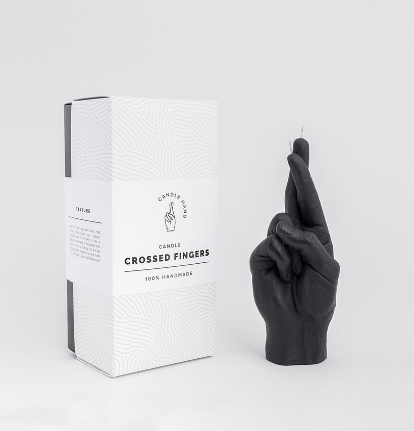 Candle Hand - Crossed Finger från Candlehand i svart färg