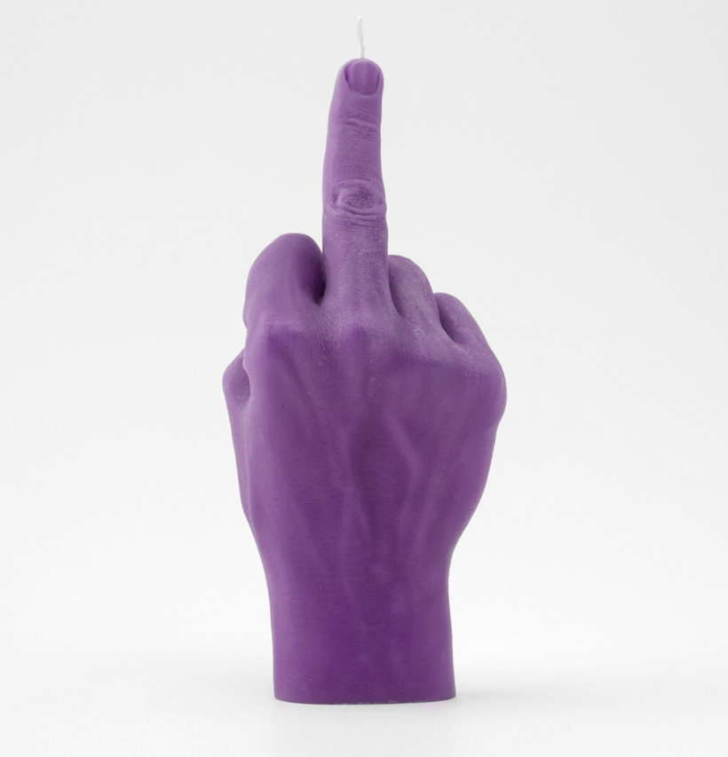 Candle Hand - F*ck You från Candlehand i lila färg