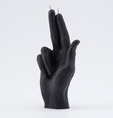 Candle Hand - Gun Finger från Candlehand mot vit bakgrund