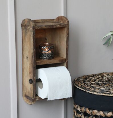 Toalettpappershållare Murstensform från Chic Antique