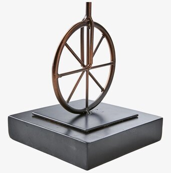 Staty Pose Akrobat Brons/Svart från Affari på svart bas