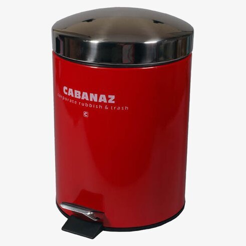 Pedalhink röd från Cabanaz med kontrasterande lock