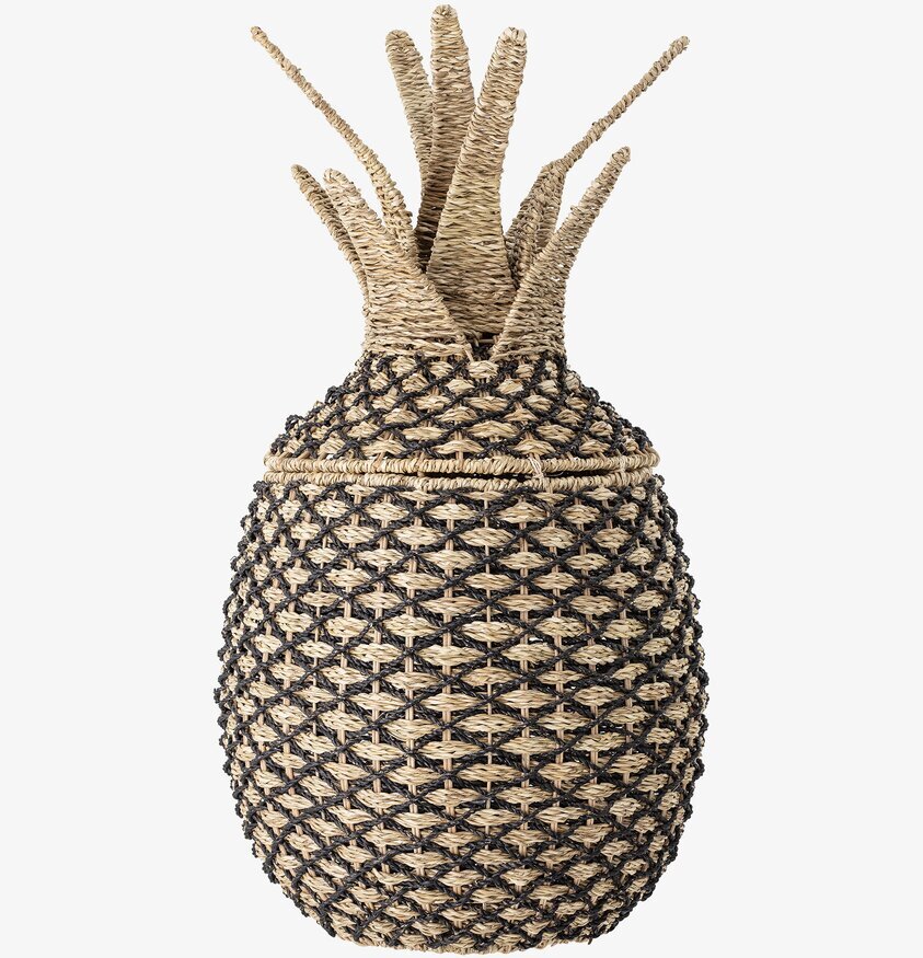 Förvaringskorg Ananas från Bloomingville i naturmaterial