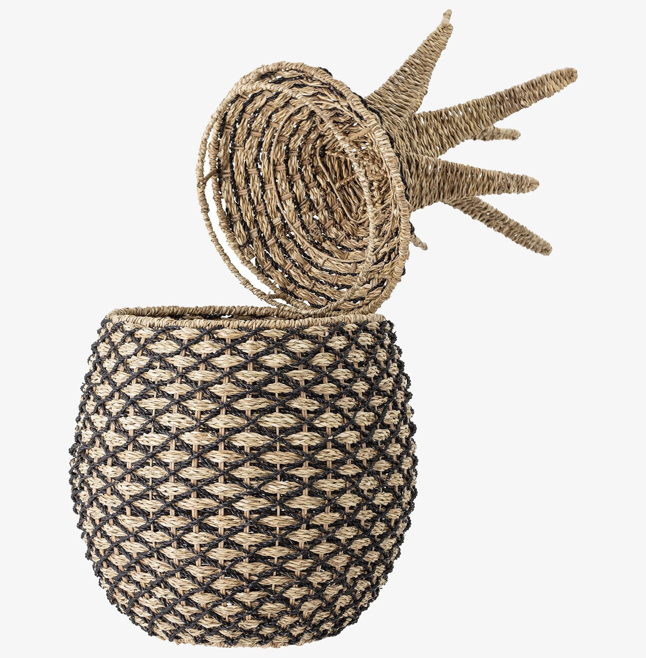 Förvaringskorg Ananas från Bloomingville i naturmaterial