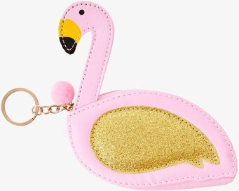 Plånbok Svan från Rice med flamingodesign mot vit bakgrund