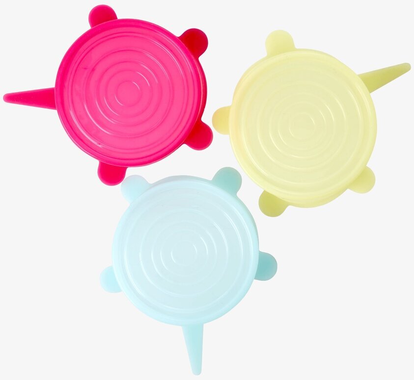 Silikonlock Till Små Skålar från Rice i färgglada nyanser
