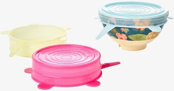 Silikonlock Till Små Skålar från Rice i tre färger