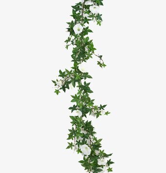 Blomma För Dagen Vit från Mr Plant, konstgjord klängväxt