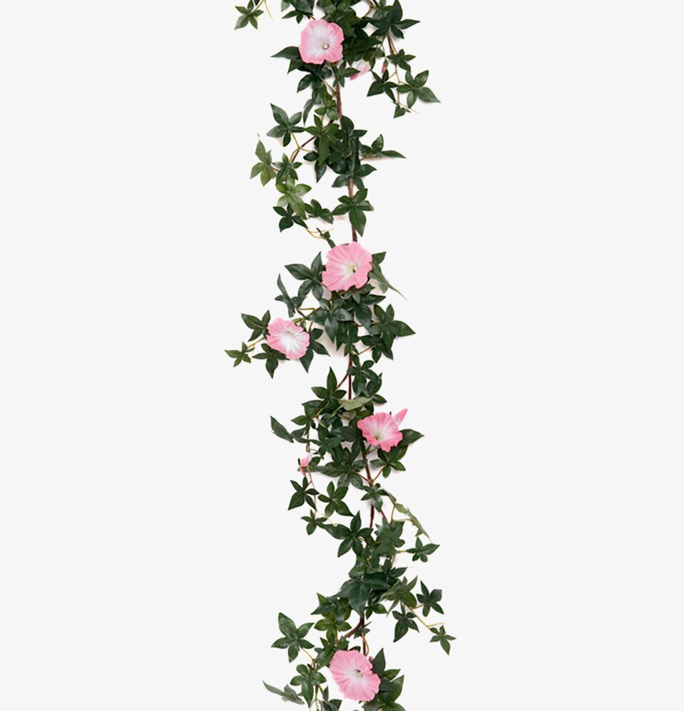 Blomma För Dagen Rosa från Mr Plant, konstgjord växtdekor