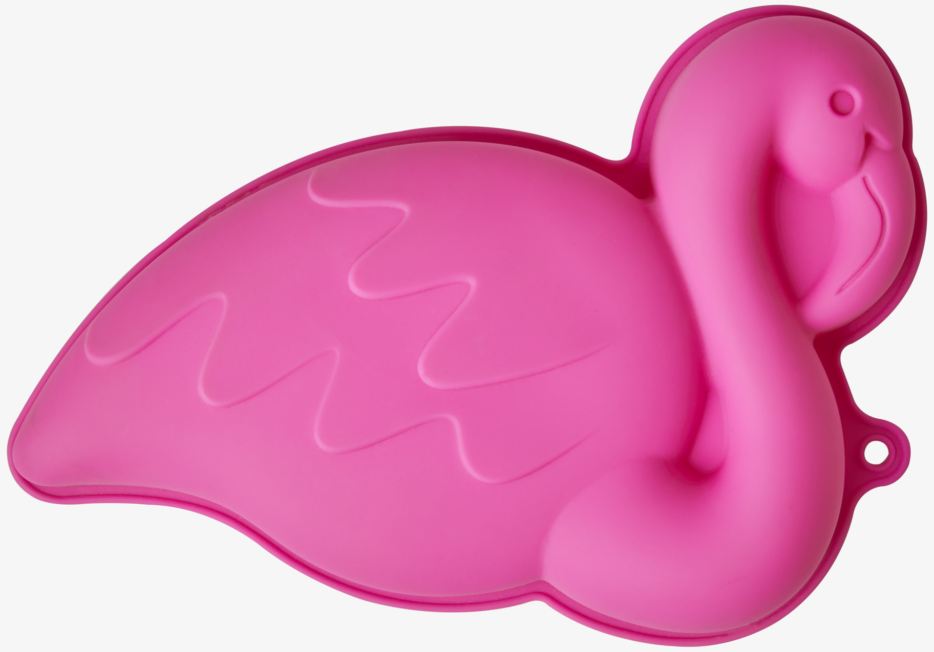 Bakform Silikon Flamingo från Rice i livfull rosa design