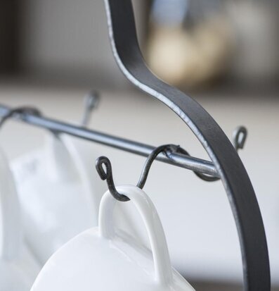 Tallrikshållare IB Laursen i robust metall med krokar