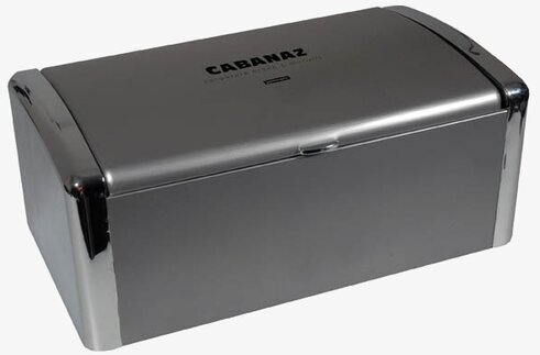 Brödbox stålgrå från Cabanaz i stål med modern design