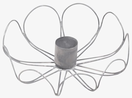 Ljusstake Antik Zink från Chic Antique med rustik charm