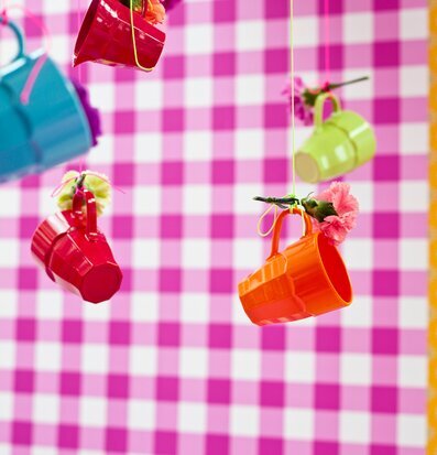 Mugg Med Handtag Grön från Rice i en färgglad miljö