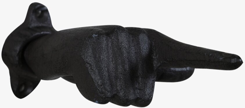 Krok Hand Gjutjärn från Silkflower mot neutral bakgrund