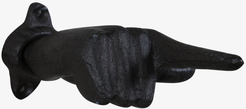 Krok Hand Gjutjärn från Silkflower mot neutral bakgrund