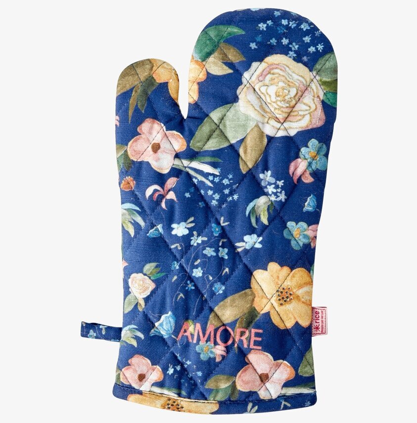 Ugnsvante Selma´s Fall Flower Print från Rice, blommönstrad