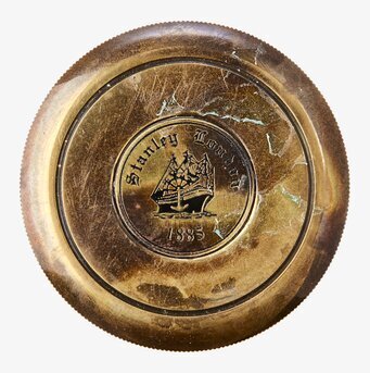 Globetrotter Kompass Mässing från Affari med graveringar