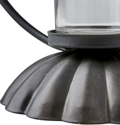 Värmeljushållare Trollslända från Affari i svart metall