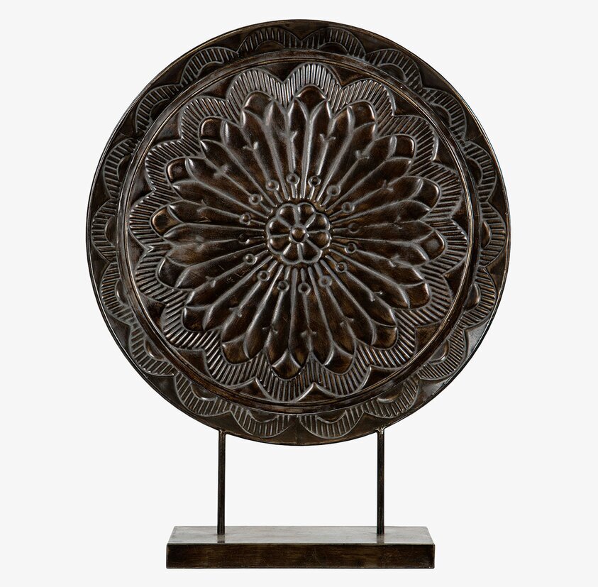 Fönster/Bordsdekoration Plate Brun Large från A Lot Decoration