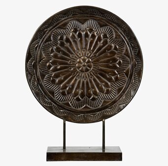 Fönster/Bordsdekoration Plate Brun Medium från A Lot Decoration