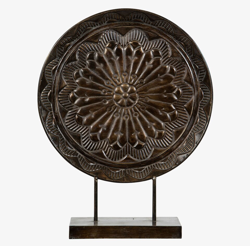 Fönster/Bordsdekoration Plate Brun Medium från A Lot Decoration