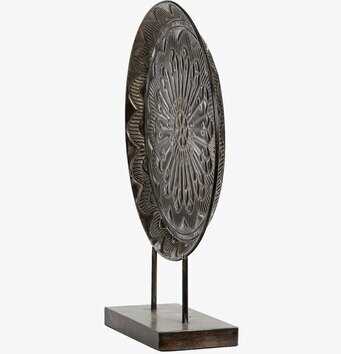 Fönster/Bordsdekoration Plate Brun Medium från A Lot Decoration