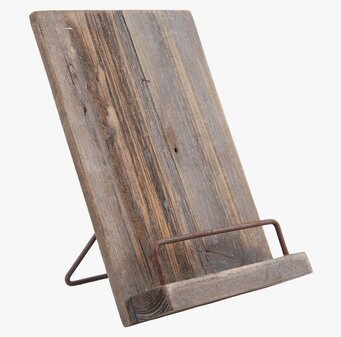 Bokhållare Vintage Troyes från Miljögården i återvunnet trä