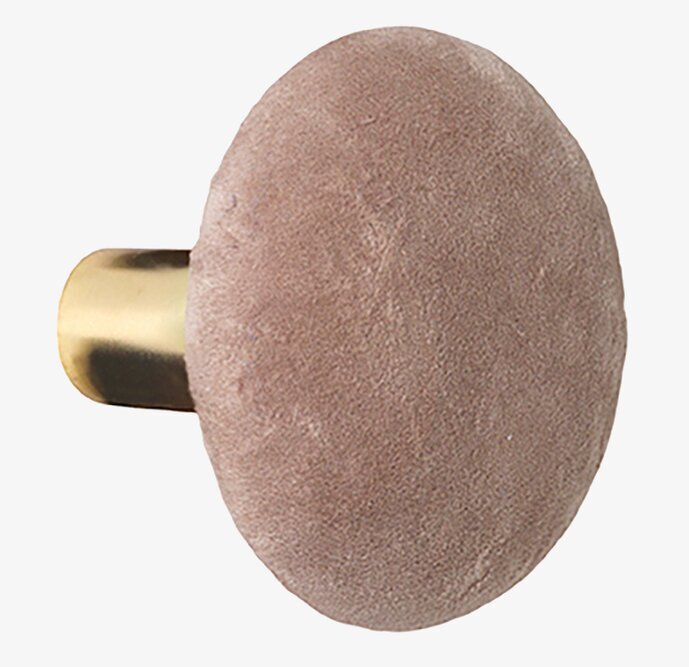 Knopp Sammet Dusty Rose L från Cozy Living i sammet