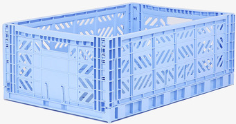 Förvaringsback Maxi Baby Blue Aykasa Förvaringslådor och korgar Boxar Förvaringsboxar Porslinsboxar Trälådor Smyckesboxar i porslin Förvaringsbrickor