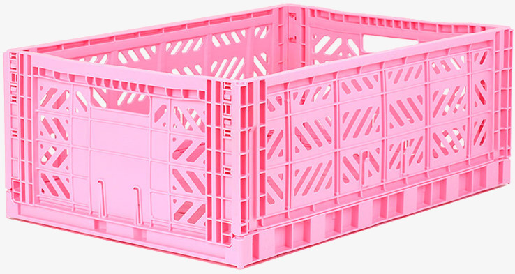 Förvaringsback Maxi Baby Pink från Aykasa i babyrosa färg