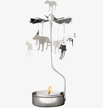 Änglaspel Hund från Pluto Produkter med snurrande hundar