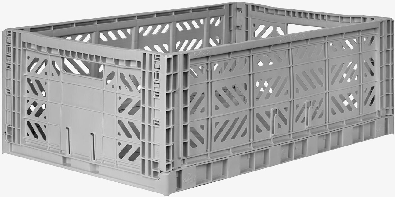 Förvaringsback Maxi Grey från Aykasa i en neutral miljö