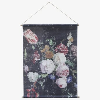 Väggdekoration Franskt Blomsterprint från Chic Antique