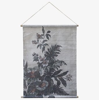 Väggdekoration Blomsterprint från Chic Antique med träram