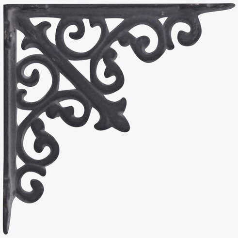 Hyllkonsol Fransk Lilja Antik Grå från Chic Antique