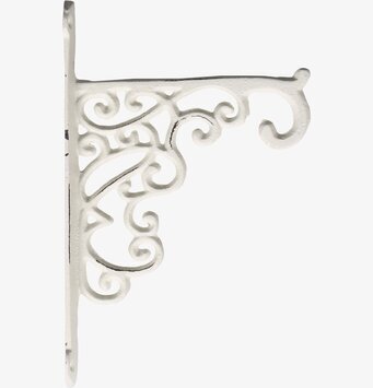 Hyllkonsol Antik Creme från Chic Antique i gjutjärn