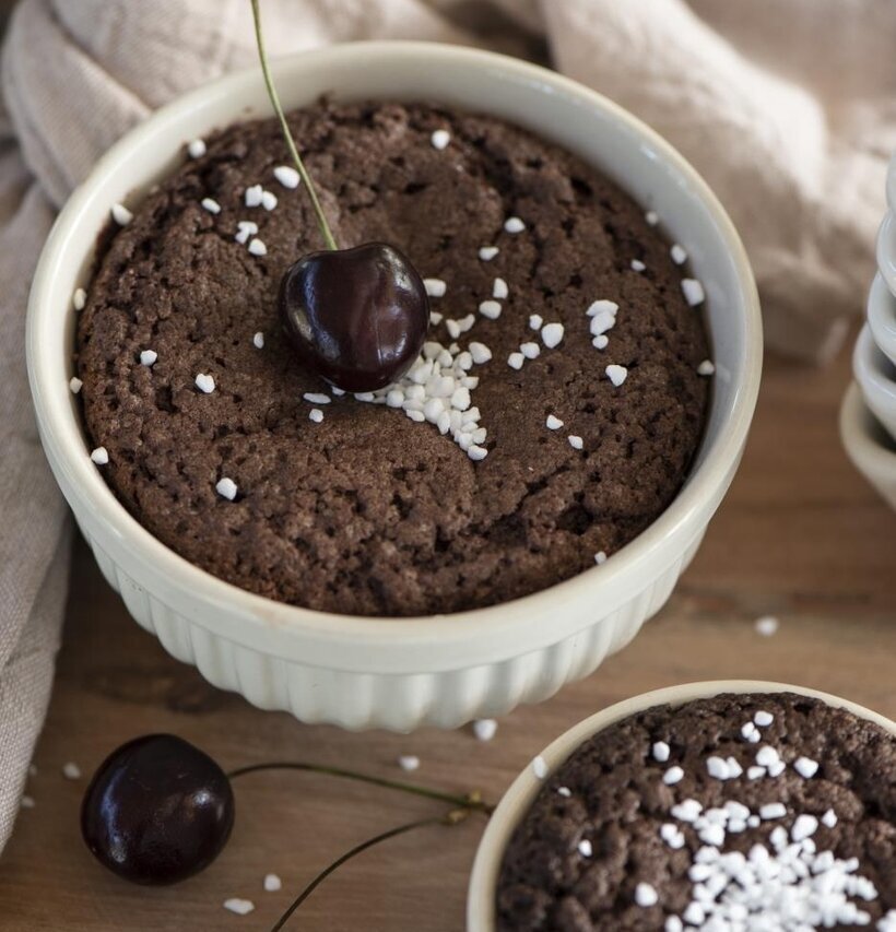 Skålset Mini Mynte Butter Cream från IB Laursen med bakverk