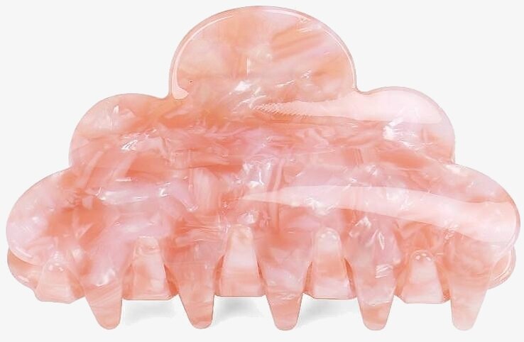 Hårklämma Nicole Claw Rosé från Ella Agency på vit bakgrund