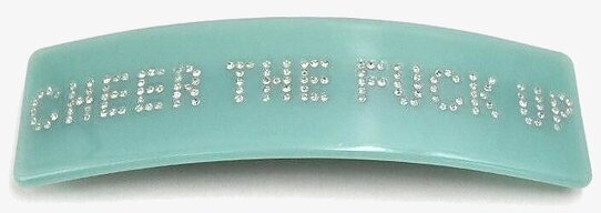 Hårspänne - Cheer The Fuck Up från Ella Agency, mintgrön