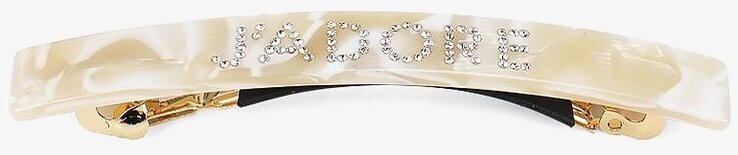 Hårspänne Crystal J´adore Light från Ella Agency i benvitt