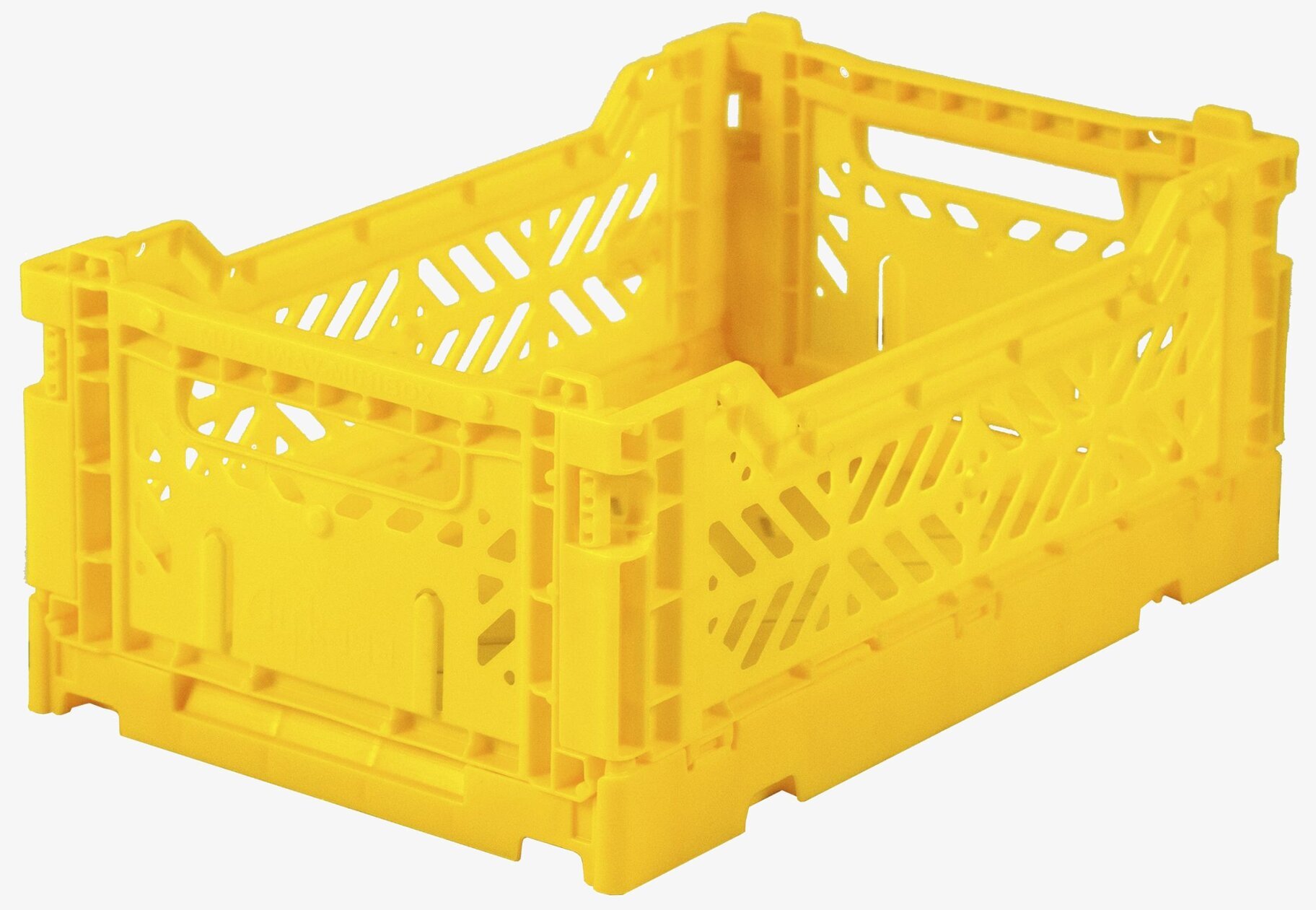 Förvaringsback Mini Yellow från Aykasa i lysande gul färg