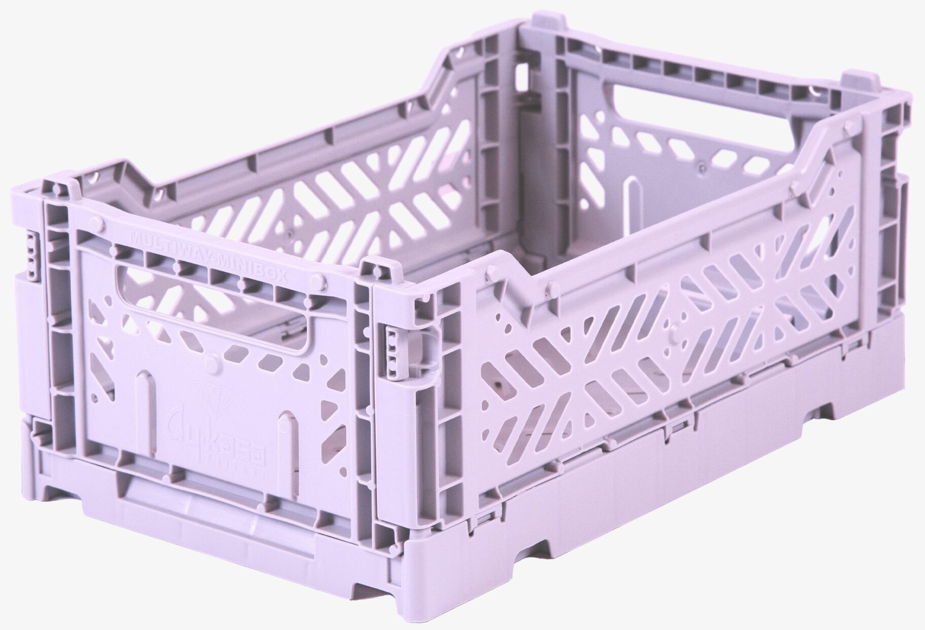 Förvaringsback Mini Orchid från Aykasa i lila plast